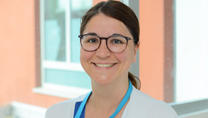 Lucie Albert, infirmière au service des Urgences 
