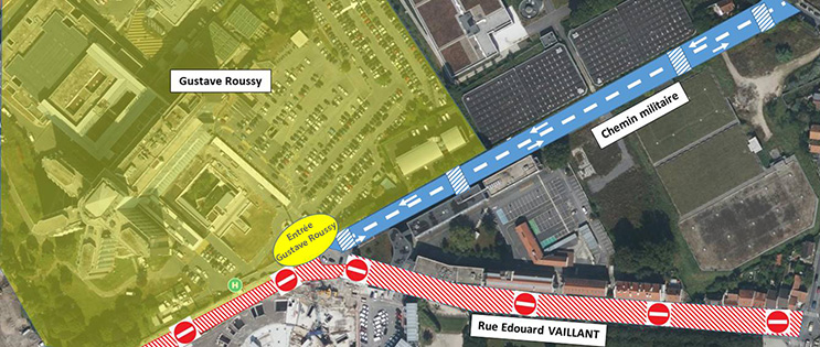 Accès Gustave Roussy Plan