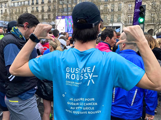 Gustave Roussy au Marathon de Paris 