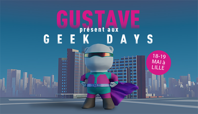 Gustave Roussy sera présent aux Geek Days de Lille les 18 et 19 mai 2019 !
