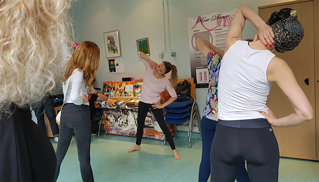 Cours Rose Danse à Gustave Roussy