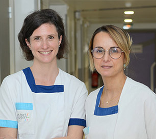 Nathalie et Mélina