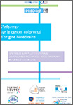 Livret d'informations sur le cancer colorectal d'origine héréditaire