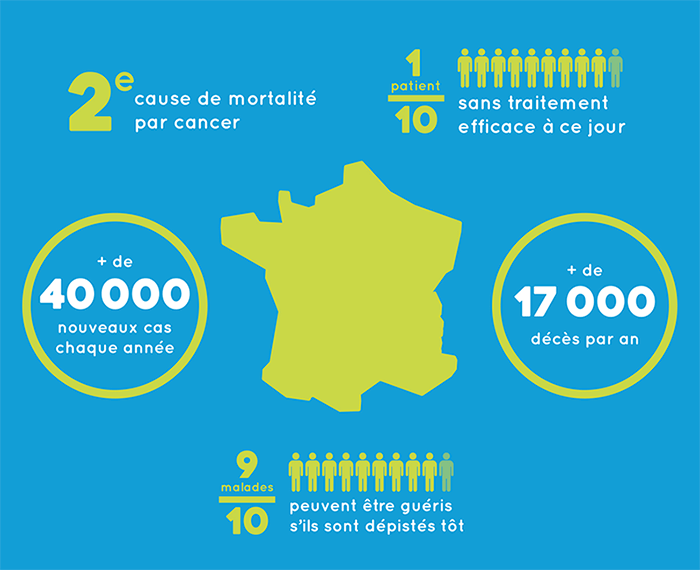 infographie cancer colorectal