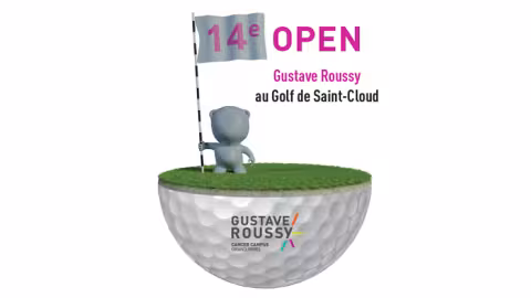 Illsutration mascotte Gustave Golfeur