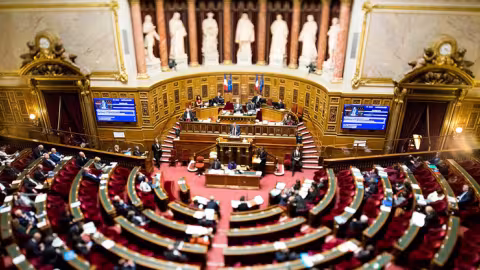 Photographie - hémicycle Sénat
