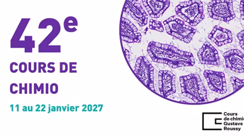 42e cours de chimio 11 au 22 janvier 2027