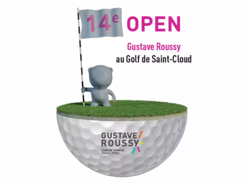 Illsutration mascotte Gustave Golfeur