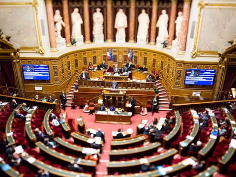 Photographie - hémicycle Sénat