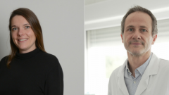 Portait du Pr Nathalie Chaput-Gras et du Dr David Castel 