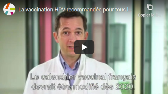 La vaccination HPV recommandée pour tous les adolescents