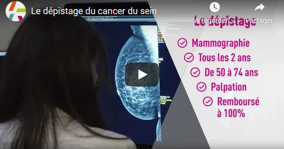 Le dépistage du cancer du sein