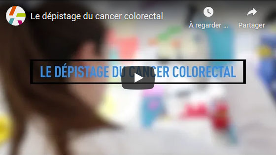 Vidéo : Le dépistage du cancer colorectal