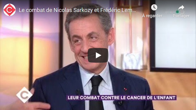 Le combat de Nicolas Sarkozy et Frédéric Lemos - C à Vous - 15/02/2018