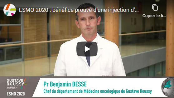 ESMO 2020 : bénéfice prouvé d’une injection d’immunothérapie pré-opératoire dans le cancer du poumon