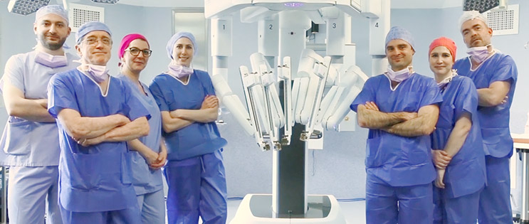 Equipe chirurgie robotique Gustave Roussy
